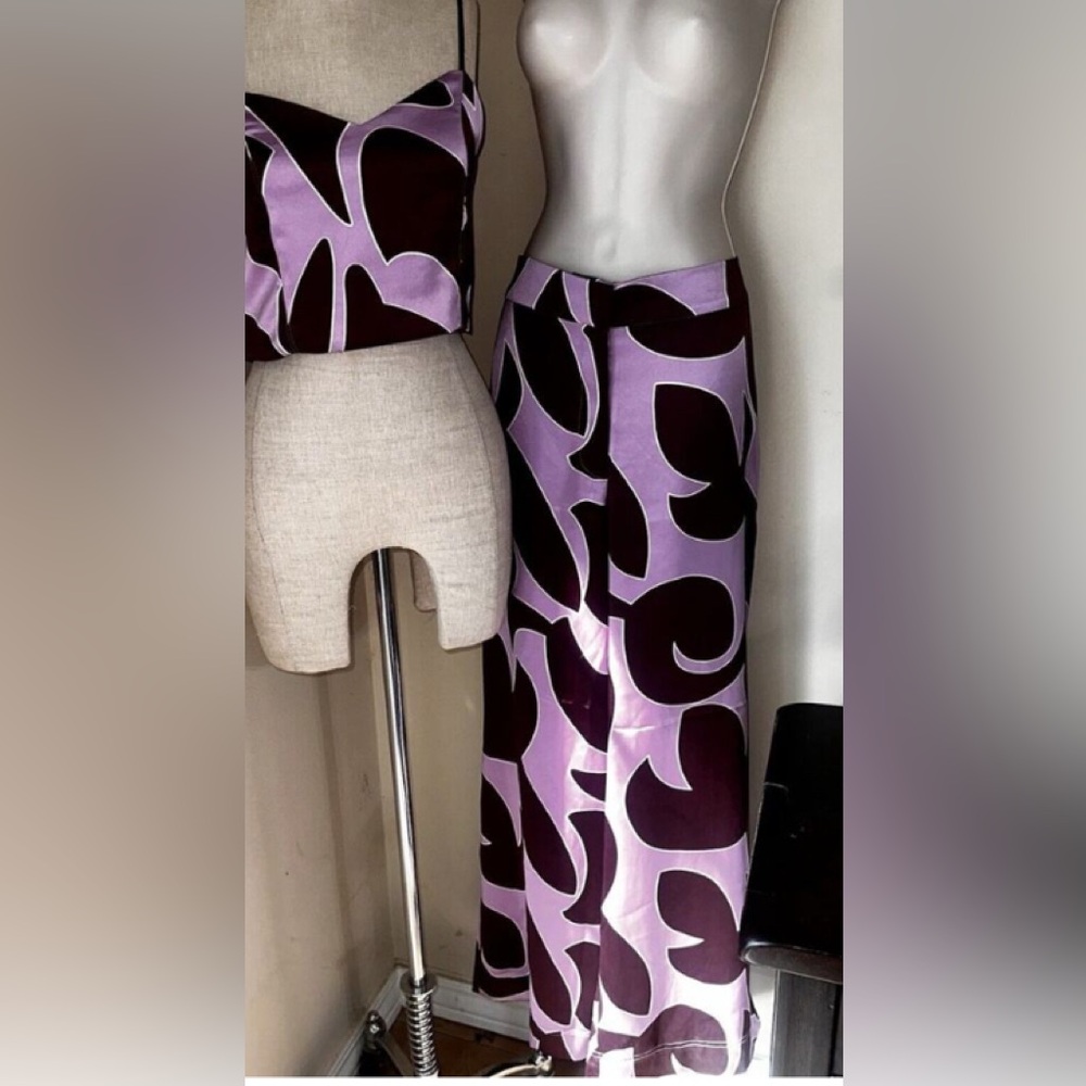 NWT SET House of Harlow 1960 NWT 2 pcs SET Purple and brown